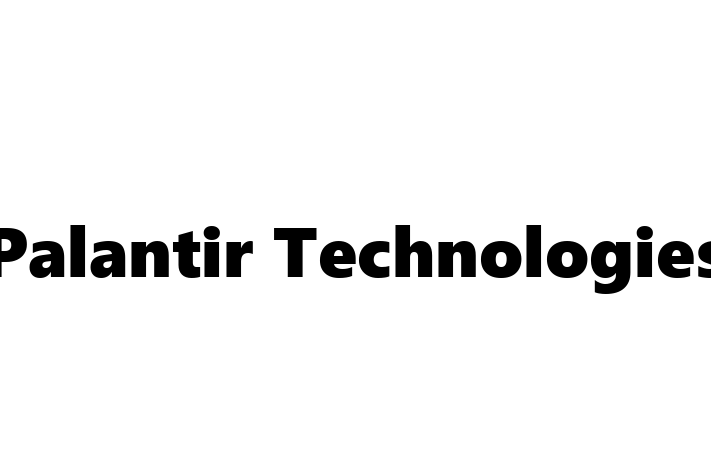 Software Development Company Palantir Technologies