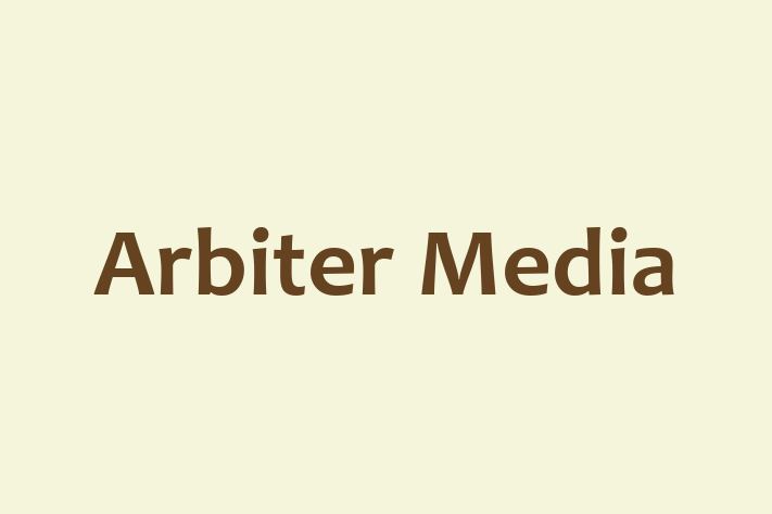 Tech Solutions Company Arbiter Media