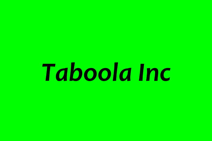 Software Engineering Company Taboola Inc