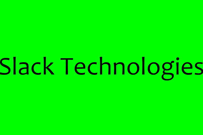 Technology Company Slack Technologies