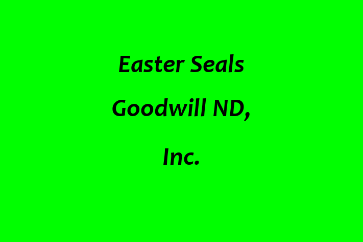 Employee Resource Management Easter Seals Goodwill ND Inc.