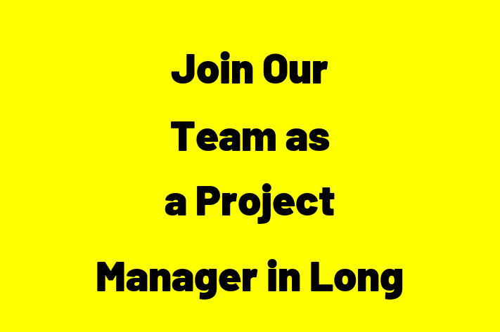 Join Our Team as a Project Manager in Long Beach