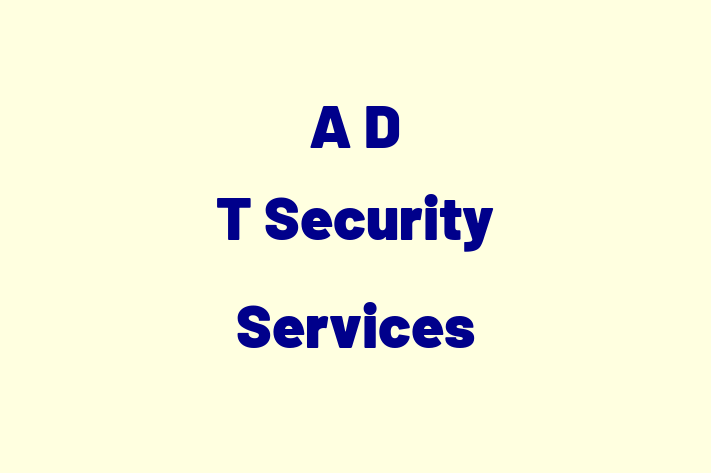 IT Company A D T Security Services