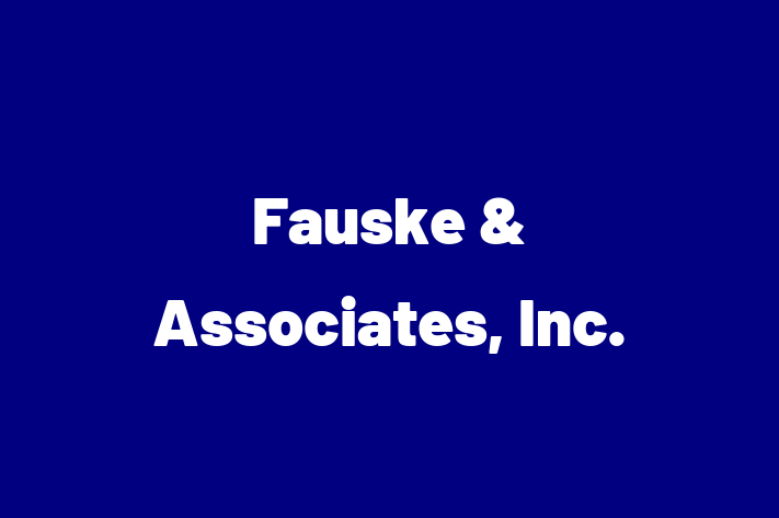 Application Development Company Fauske Associates Inc.