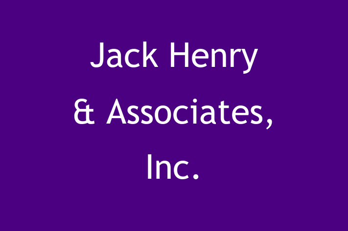 Software House Jack Henry Associates Inc.