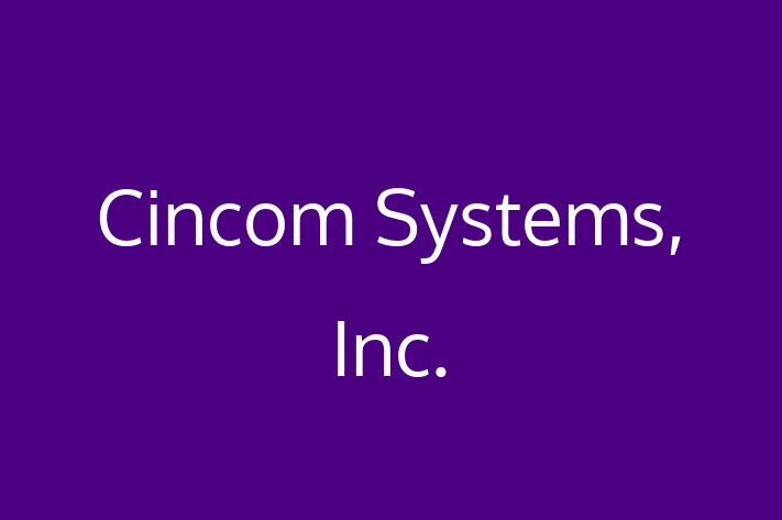 Software Solutions Provider Cincom Systems Inc.