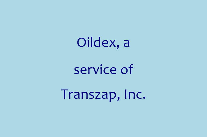 Digital Solutions Provider Oildex a service of Transzap Inc.