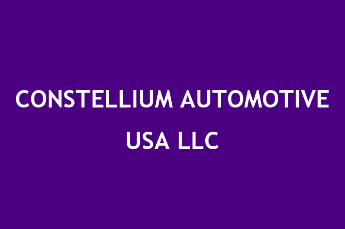 HR Administration CONSTELLIUM AUTOMOTIVE USA LLC