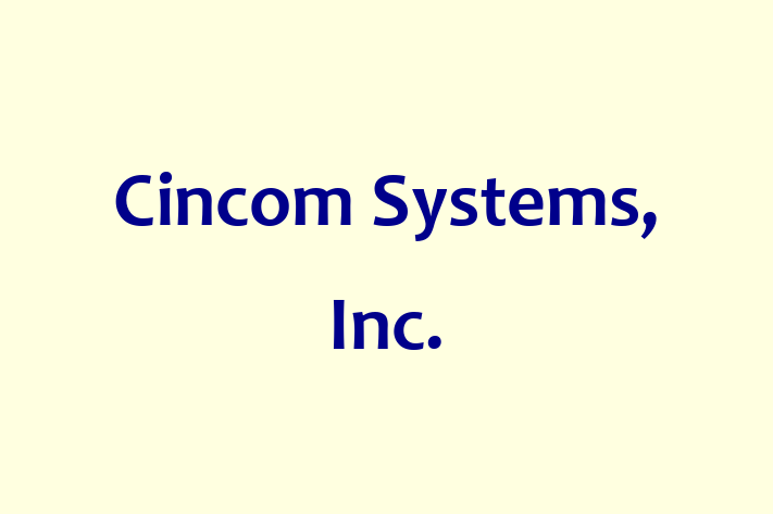 Software Consultancy Cincom Systems Inc.