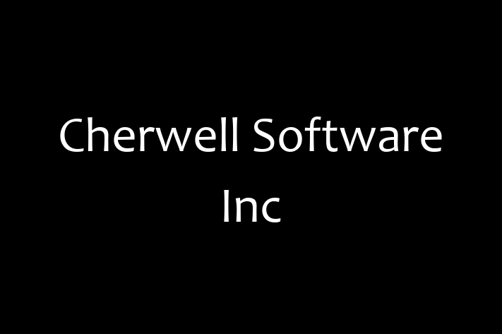 Tech Solutions Company Cherwell Software Inc