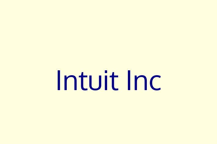 Software Solutions Provider Intuit Inc