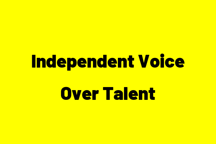 IT Company Independent Voice Over Talent