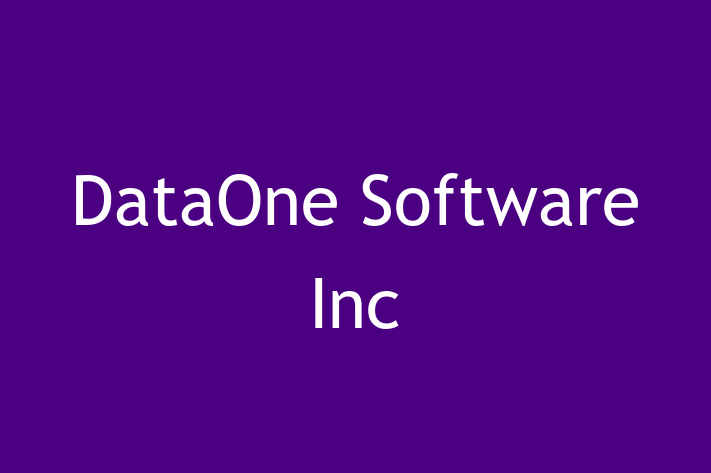 Software Development Firm DataOne Software Inc