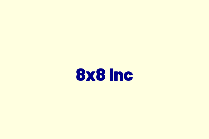 Technology Company 8x8 Inc