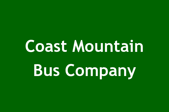 Talent Management Coast Mountain Bus Company