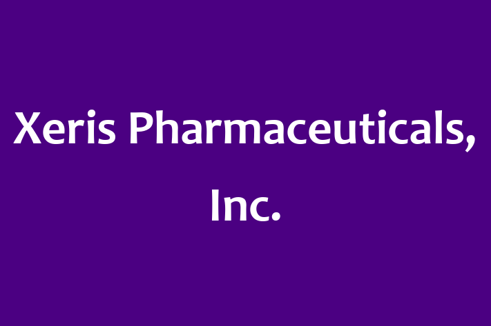 Employee Resource Management Xeris Pharmaceuticals Inc.