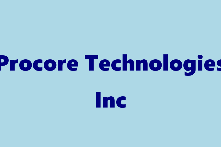 Software House Procore Technologies Inc