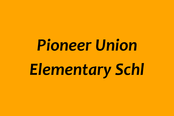 People Management Pioneer Union Elementary Schl