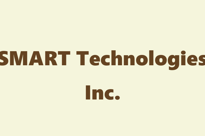 Software Development Firm SMART Technologies Inc.