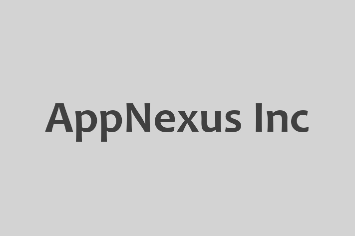 Software Development Firm AppNexus Inc