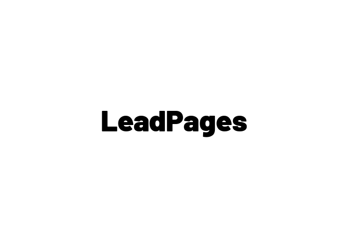 Technology Solutions Firm LeadPages