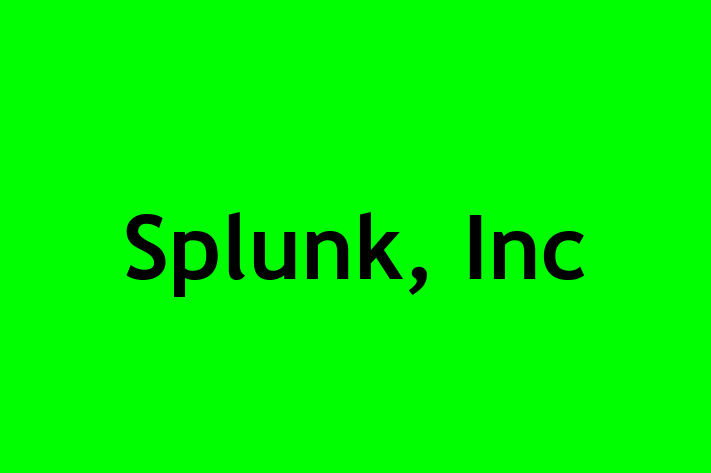 Software Development Firm Splunk Inc