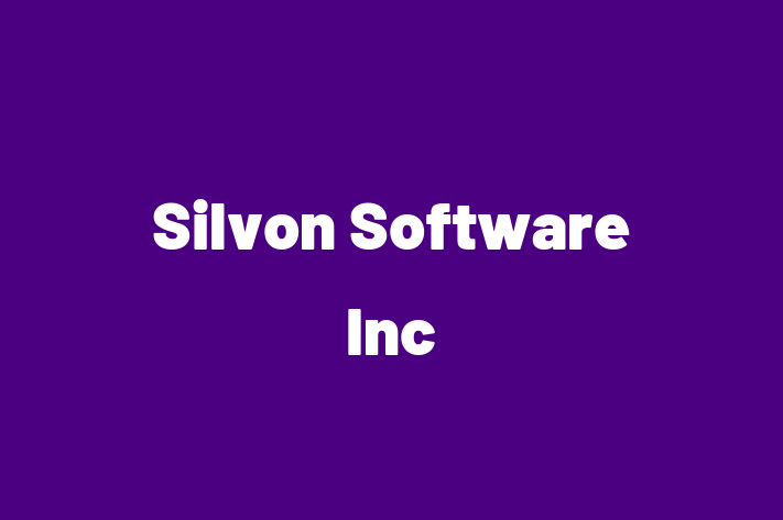 IT Company Silvon Software Inc