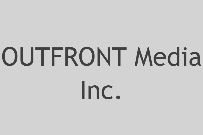 Tech Solutions Company OUTFRONT Media Inc.