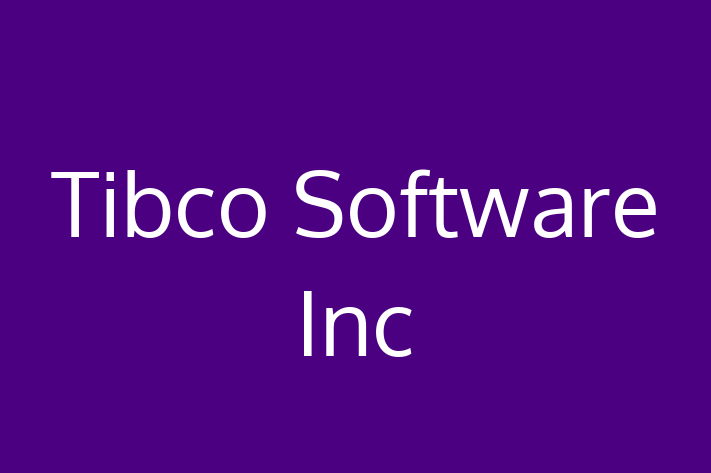 Software Development Company Tibco Software Inc