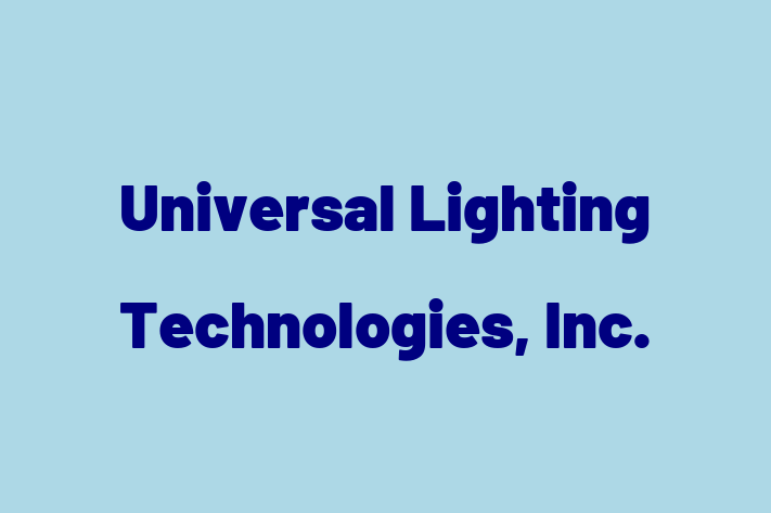 Software Consultancy Universal Lighting Technologies Inc.