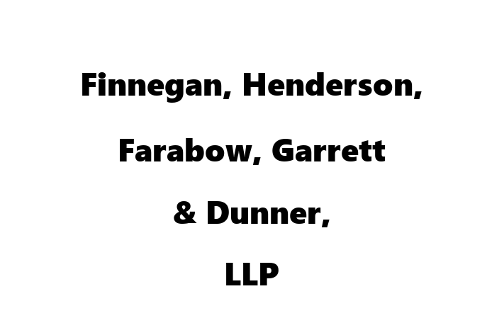 Personnel Management Finnegan Henderson Farabow Garrett  Dunner LLP