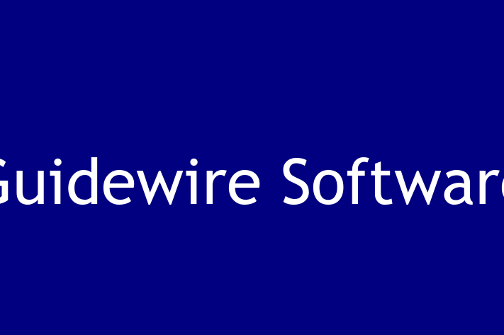 Technology Solutions Firm Guidewire Software