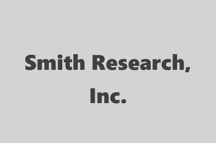 Software Consultancy Smith Research Inc.