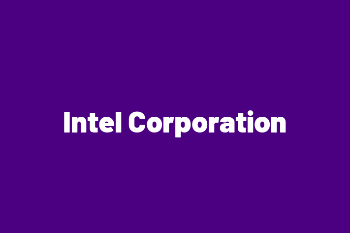 Talent Management Intel Corporation