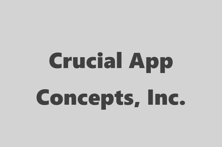 Software House Crucial App Concepts Inc.