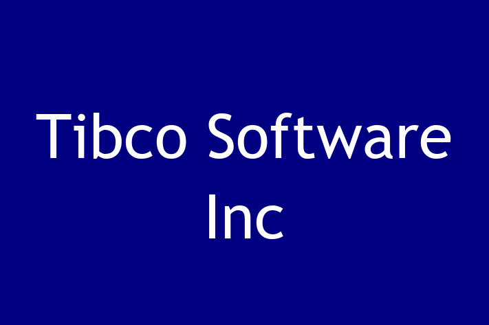 Software Engineering Company Tibco Software Inc