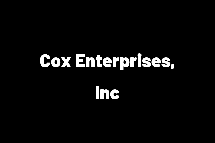 Technology Solutions Firm Cox Enterprises Inc