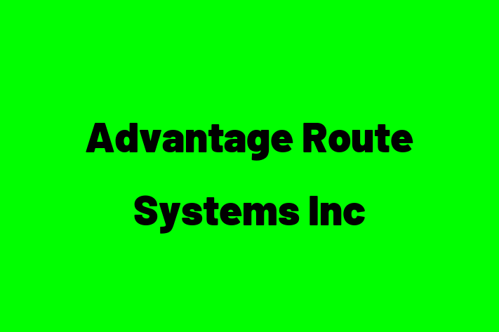 Application Development Company Advantage Route Systems Inc