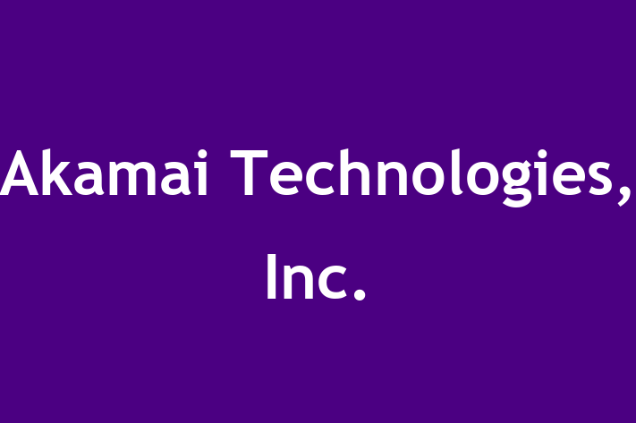 Tech Firm Akamai Technologies Inc.