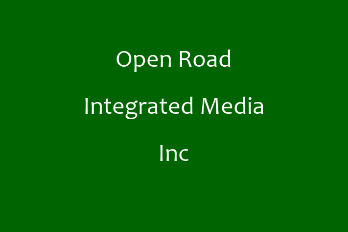 Software Development Company Open Road Integrated Media Inc