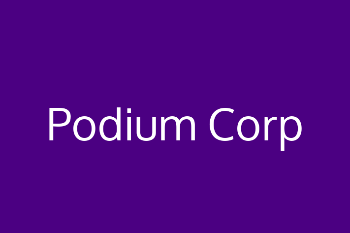 Digital Solutions Provider Podium Corp