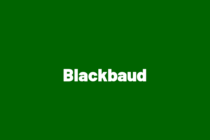 Digital Solutions Provider Blackbaud