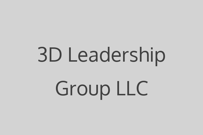 Digital Solutions Provider 3D Leadership Group LLC