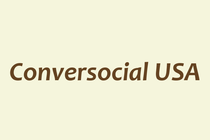 Technology Company Conversocial USA