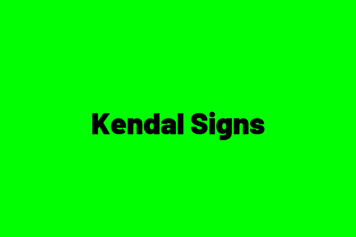 HR Administration Kendal Signs