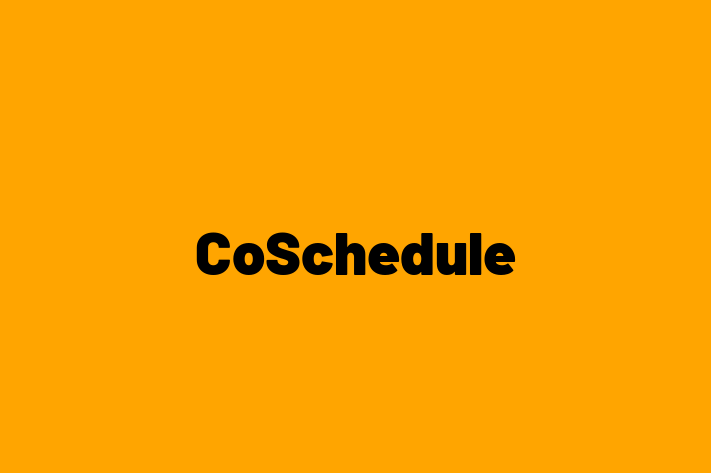 Software House CoSchedule