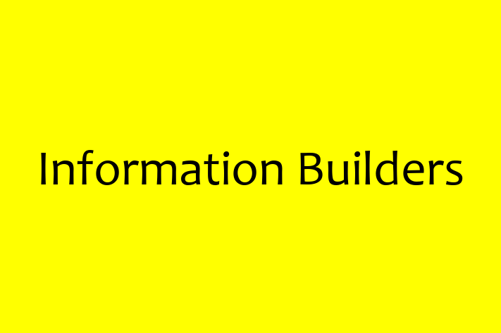 Software Services Company Information Builders