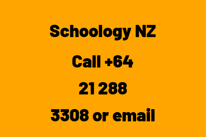 IT Company Schoology NZ  Call +64 21 288 3308 or email bradschoology.co.nz