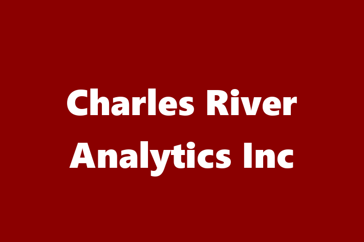 Tech Solutions Company Charles River Analytics Inc