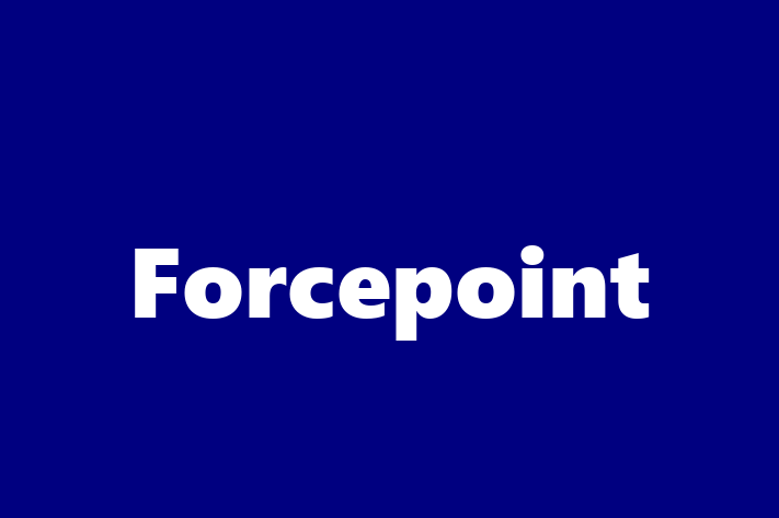 Tech Solutions Company Forcepoint